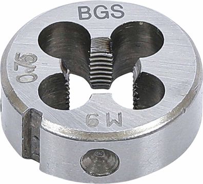 BGS-1900-M9X0.75-S Gewindeschneideisen M9 x 0,75 x 25 mm