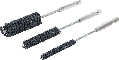 BGS-1272 Honwerkzeug-Satz flexibel 6,3 mm (1/4) Schaft Körnung 60/80 Ø 8 - 12 - 20 mm