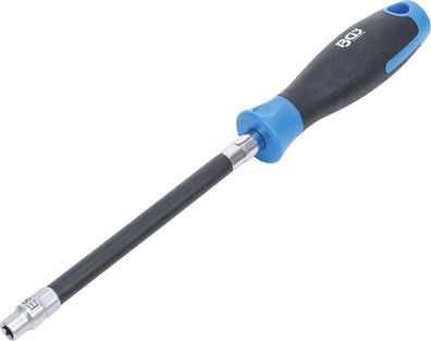 BGS-70024 Flexibler Schraubendreher mit Rundgriff E-Profil E8 Klingenlänge 150 mm