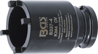 BGS-8337-4 Nutmutternschlüssel Zapfen außen liegend KM4