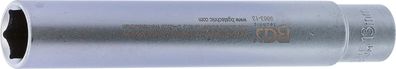 BGS-9863-13 Steckschlüssel-Einsatz Sechskant, extra tief Antrieb Innenvierkant 10 mm