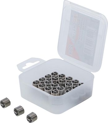 BGS-9435-1 Ersatz-Gewindeeinsätze M9 x 1,25 mm 25-tlg