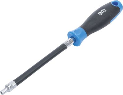 BGS-70021 Flexibler Schraubendreher mit Rundgriff E-Profil E5 Klingenlänge 150 mm