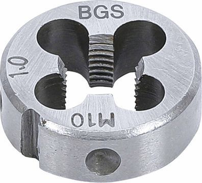 BGS-1900-M10X1.0-S Gewindeschneideisen M10 x 1,0 x 25 mm