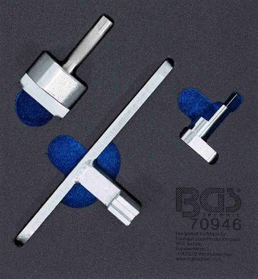 BGS-70946 Werkstattwageneinlage 1/6: Motor-Einstellwerkzeug-Satz, für Land Rover, Jag