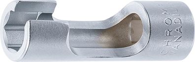BGS-70988-10 Spezial-Steckschlüssel-Einsatz, geschlitzt, Antrieb Innenvierkant 10 mm