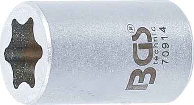 BGS-70914 Spezial-Steckschlüssel-Einsatz, E-Profil, Antrieb Innenvierkant 6,3 mm (1/4