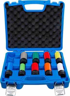 BGS-7311 Kraft-Schoneinsatz-Satz, Antrieb Innenvierkant 12,5 mm (1/2), SW 15 - 24 mm