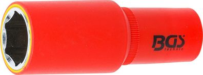 BGS-72072 VDE-Steckschlüssel-Einsatz Sechskant, Antrieb Innenvierkant 12,5 mm (1/2),