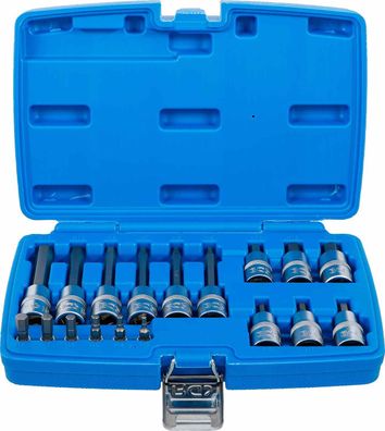 BGS-5171 Bit-Einsatz-Satz, Antrieb Innenvierkant 6,3 mm (1/4) / 12,5 mm (1/2), Innens