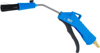 BGS-70972 Druckluft-Ausblaspistole, mit Pinsel