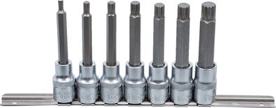 BGS-5175 Bit-Einsatz-Satz, Antrieb Innenvierkant 12,5 mm (1/2), Innenvielzahn (für XZ