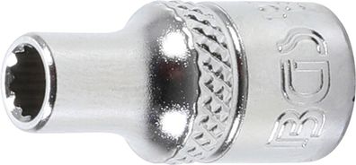 BGS-10773 Steckschlüssel-Einsatz Zwölfkant Antrieb Innenvierkant 6,3 mm (1/4") SW 4,5
