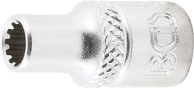 BGS-10105 Steckschlüssel-Einsatz Gear Lock Antrieb Innenvierkant 6,3 mm (1/4") SW 5 m