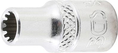 BGS-10102 Steckschlüssel-Einsatz Gear Lock Antrieb Innenvierkant 6,3 mm (1/4") SW 5,5
