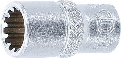 BGS-10108 Steckschlüssel-Einsatz Gear Lock Antrieb Innenvierkant 6,3 mm (1/4") SW 8 m