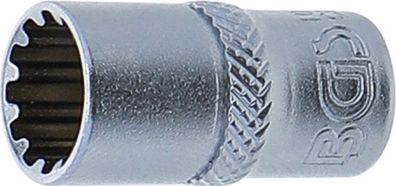 BGS-10109 Steckschlüssel-Einsatz Gear Lock Antrieb Innenvierkant 6,3 mm (1/4") SW 9 m