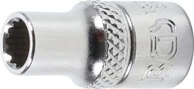 BGS-10772 Steckschlüssel-Einsatz Zwölfkant Antrieb Innenvierkant 6,3 mm (1/4") SW 5,5