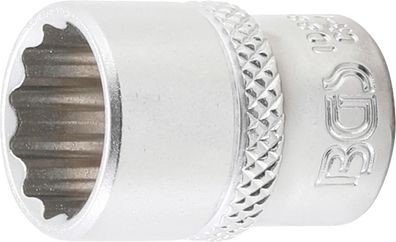 BGS-10880 Steckschlüssel-Einsatz Zwölfkant Antrieb Innenvierkant 6,3 mm (1/4") SW 1/2