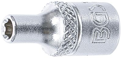 BGS-2473 Steckschlüssel-Einsatz Sechskant Antrieb Innenvierkant 6,3 mm (1/4") SW 3,5