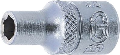 BGS-2339 Steckschlüssel-Einsatz Super Lock Antrieb Innenvierkant 6,3 mm (1/4") SW 4,5