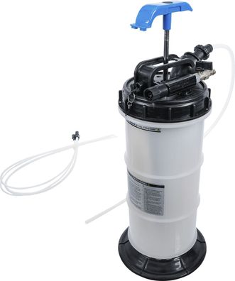 BGS-74396 Vakuum-Absaugpumpe pneumatisch 6 l