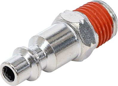 BGS-7057 Druckluft-Stecknippel 6,3 mm (1/4") Außengewinde USA / Frankreich