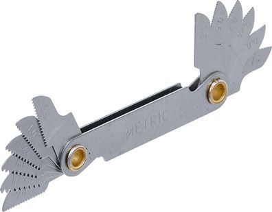 BGS-71039-12 Gewindeschablone 12 Blatt metrisch 0,5 - 1,75 mm