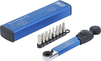BGS-74295 Drehmomentschlüssel Abtrieb Innensechskant 6,3 mm (1/4") 2 - 10 Nm mit Bit