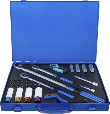 BGS-74305 Drehmomentschlüssel-Satz Abtrieb Außenvierkant 6,3 mm (1/4"), 10 mm (3/8"),