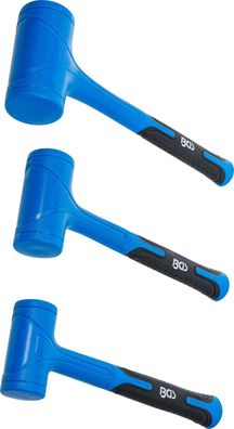 BGS-74442 Schonhammer-Satz rückschlagfrei Ø 47 / 55 / 65 mm 450 / 765 / 1275 g 3-tlg