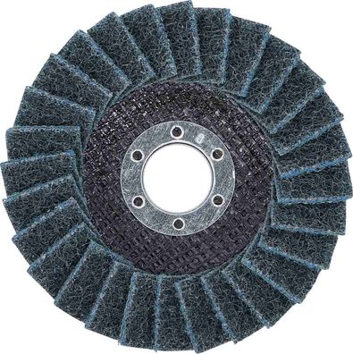 BGS-74475 Fächer-Schleif-Scheibe Vlies Ø 115 mm Körnung 240