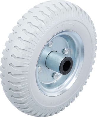 BGS-80670 Rad für Sackkarren / Bollerwagen PU, grau 220 mm