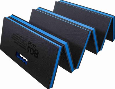 BGS-74483 Weichschaum-Knie- und Arbeitsmatte faltbar 3-in-1