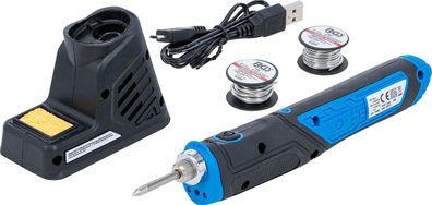 BGS-74485 Akku-Lötkolben 8 W mit Ladestation