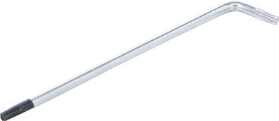 BGS-794-T10 Winkelschlüssel extra lang T-Profil (für Torx) mit/ohne Bohrung T10