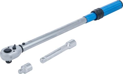 BGS-2837 Drehmomentschlüssel-Satz mit Adapter + Verlängerung Abtrieb Außenvierkant 12