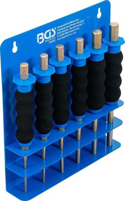 BGS-74591 Splintentreiber-Satz mit Handschutz 180 mm 3 - 8 mm 6-tlg