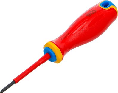 BGS-35861 VDE-Schraubendreher extra dünne Spitze Kreuzschlitz PZ0