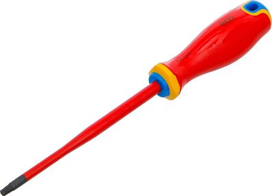 BGS-35866 VDE-Schraubendreher extra dünne Spitze T-Profil (für Torx) T25