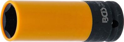 BGS-74559 Kraft-Schoneinsatz Antrieb Innenvierkant 12,5 mm (1/2") SW 19,5 mm