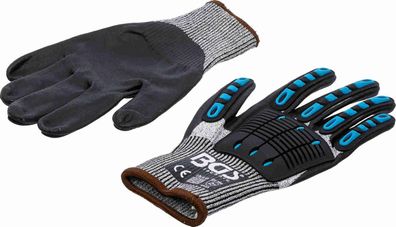 BGS-4542 Schnittschutz-Mechaniker Handschuhe Größe 10 (XL)