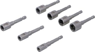 BGS-74562 Ausdreh-Satz für Schrauben und Muttern Antrieb Außensechskant 6,3 mm (1/4")