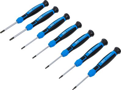 BGS-4880 Präzisions-Schraubendreher-Satz T-Profil (für Torx) 7-tlg