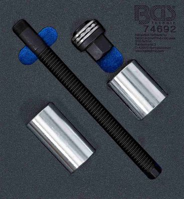 BGS-74692 Werkstattwageneinlage 1/6: Injektoren-Auszieher-Satz für Ford EcoBlue 2.0L