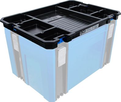BGS-80013 Kunststoffaufsatz für Systemkoffer