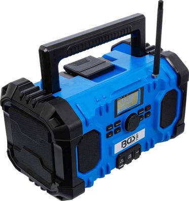 BGS-7387 Akku-DAB Radio Hybrid 18 V und 230 V ohne Akku