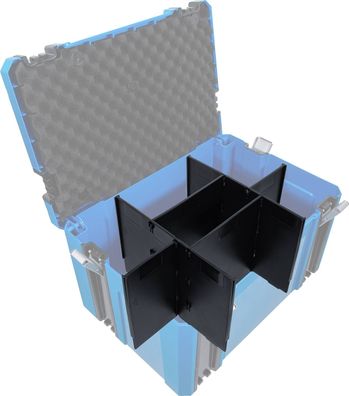 BGS-80018 Fachteiler für Systemkoffer Größe L 6-tlg