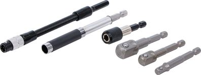 BGS-20819 Adapter- und Verlängerungs-Set für Bohrmaschinen 6-tlg