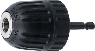 BGS-84527 Schnellspannbohrfutter 0,8 - 10 mm Antrieb Außensechskant 6,3 mm (1/4")